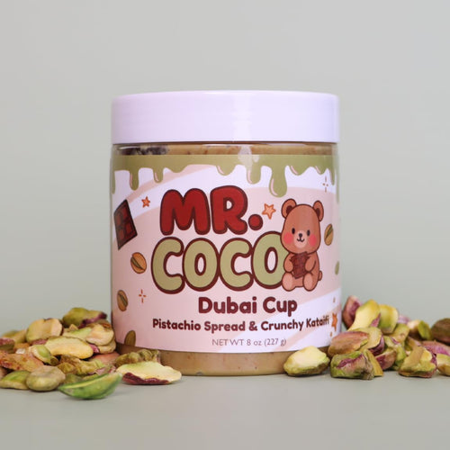 Pistachio Cream Spread with Tahini, Crunchy Kataifi